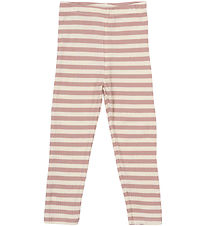 The New Siblings Leggings - Rib - TnsbFro - Adobe Rose Striped The New Siblings Leggings - Rib - TnsbFro - Adobe Rose Striped