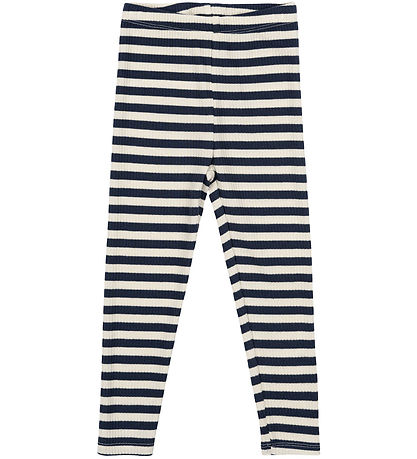 The New Siblings Leggings - Rib - TnsbFro - Mood Indigo Striped The New Siblings Leggings - Rib - TnsbFro - Mood Indigo Striped