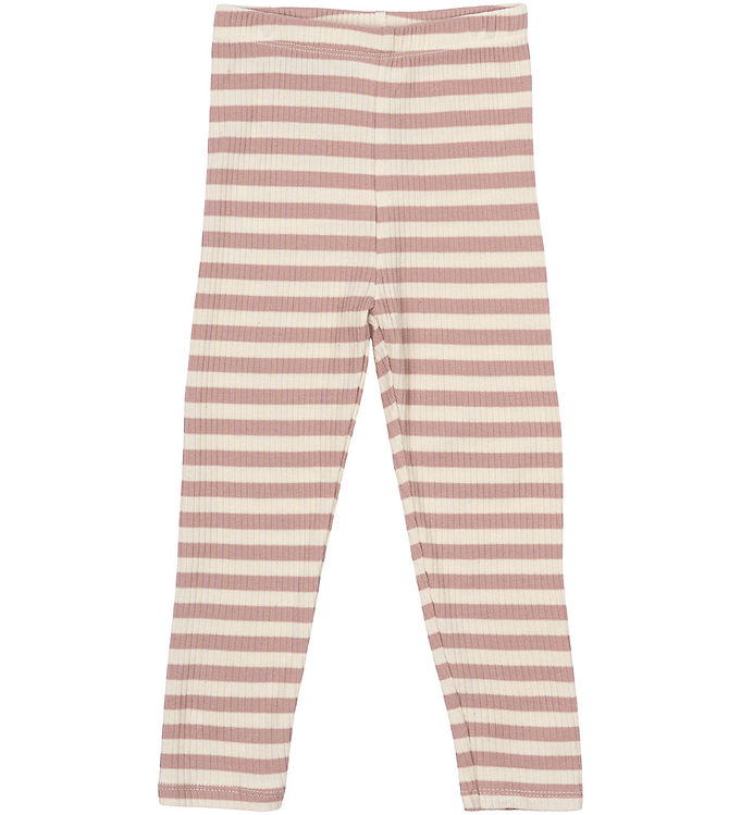 The New Siblings Leggings - Rib - TnstFro - Adobe Rose Striped