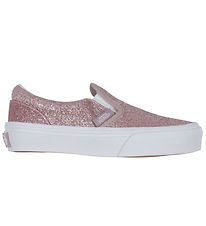 Vans Sko - Classic Slip-On - Glitter Rose Gold Vans Sko - Classic Slip-On - Glitter Rose Gold