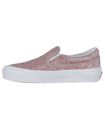 Vans Sko - Classic Slip-On - Glitter Rose Gold Vans Sko - Classic Slip-On - Glitter Rose Gold