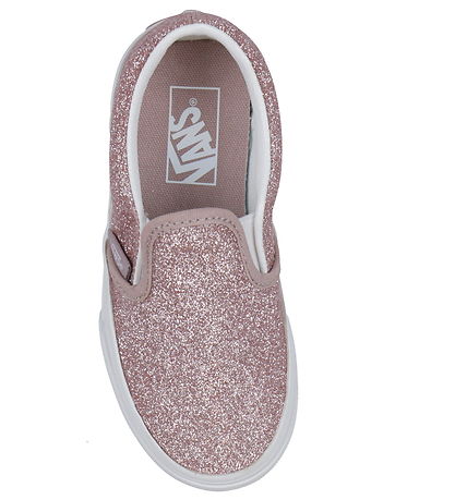 Vans Sko - Classic Slip-On - Glitter Rose Gold Vans Sko - Classic Slip-On - Glitter Rose Gold