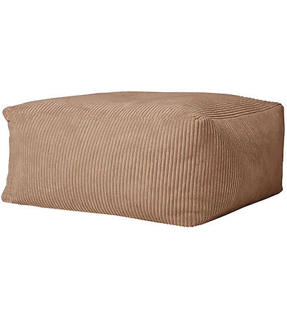 Kids Concept Puf - 85x85x34 cm - Fløjl - Brun Kids Concept Puf - 85x85x34 cm - Fløjl - Brun