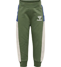 Hummel Sweatpants - hmlSkylan - Olivine m. Logo Hummel Sweatpants - hmlSkylan - Olivine m. Logo