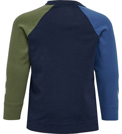 Hummel Bluse - hmlAssym - Black Iris m. Logo Hummel Bluse - hmlAssym - Black Iris m. Logo