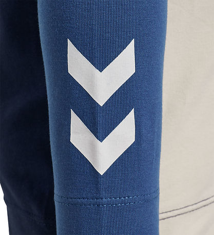 Hummel Bluse - hmlAssym - Black Iris m. Logo Hummel Bluse - hmlAssym - Black Iris m. Logo