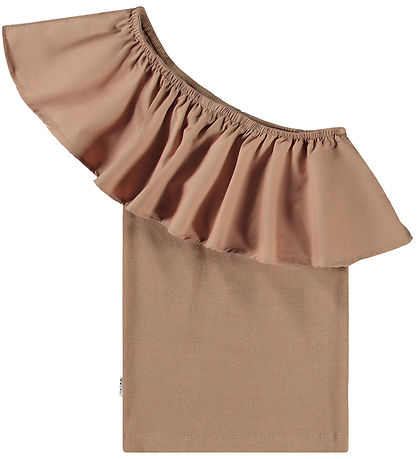 Molo Top - Rib - Rebecca - Sandalwood Molo Top - Rib - Rebecca - Sandalwood