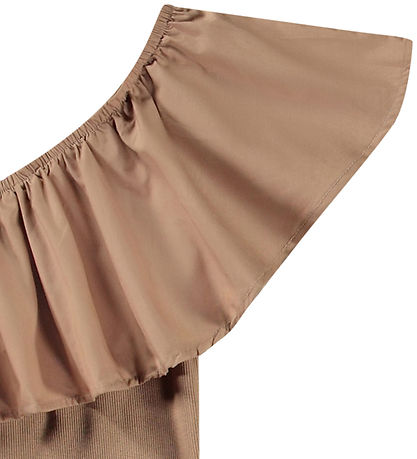 Molo Top - Rib - Rebecca - Sandalwood Molo Top - Rib - Rebecca - Sandalwood