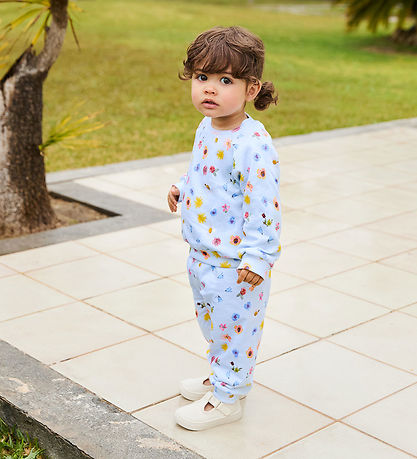 Molo Sweatpants - Simeon - Small Flowers Baby Molo Sweatpants - Simeon - Small Flowers Baby