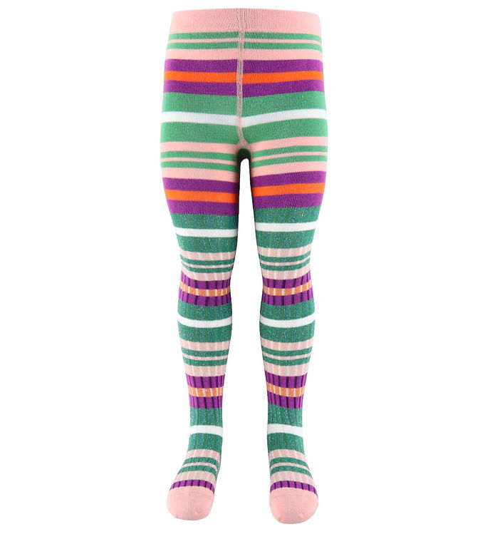 Molo Strømpebukser - Stripy - Exotic Stripe