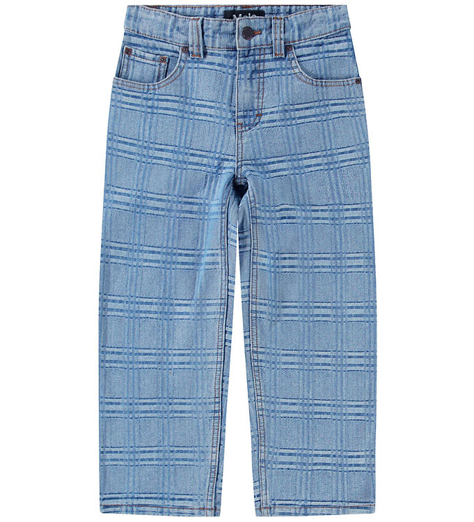 Molo Aiden Denim Jeans - Washed Check