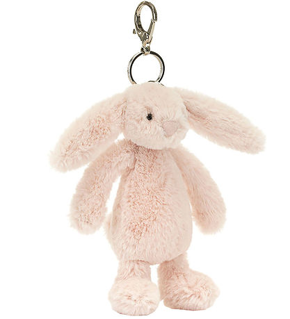 Jellycat Nøglering - 18x4 cm - Bashful Blush Bunny Jellycat Nøglering - 18x4 cm - Bashful Blush Bunny