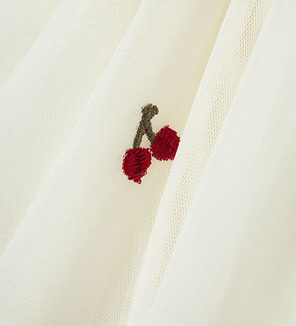 Name It Nederdel - NbfButille - Cloud Dancer m. Kirsebær Name It Nederdel - NbfButille - Cloud Dancer m. Kirsebær