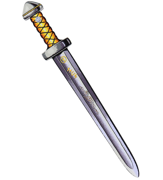 Liontouch - Vikingesværd Legetøj I Skum Til Børn - Guld - Sven