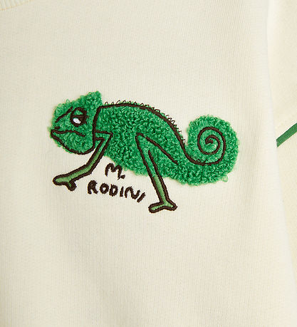 Mini Rodini Sweatshirt - Lizard - Offwhite
