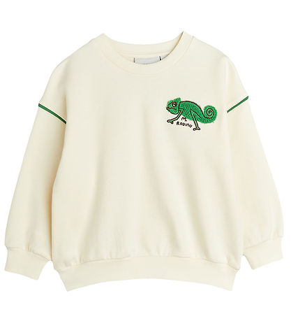 Mini Rodini Sweatshirt - Lizard - Offwhite