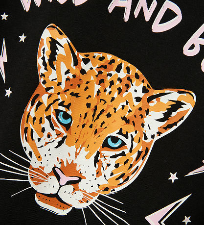 Name It T-shirt - NkfBetria - Sort m. Print Name It T-shirt - NkfBetria - Sort m. Print