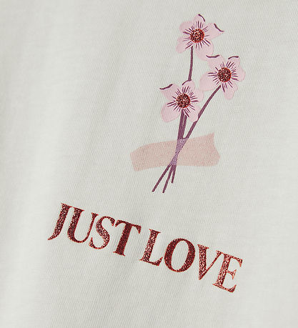 Name It T-shirt - NkfBetria - Sea Salt m. Print