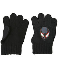 Name It Handsker - Strik - NmmJacoby - Spiderman - Sort Name It Handsker - Strik - NmmJacoby - Spiderman - Sort