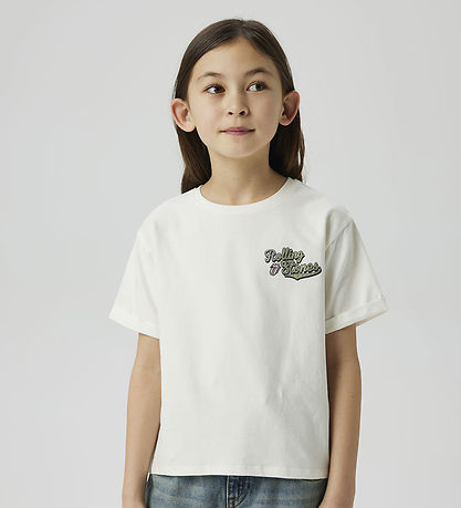 Name It T-shirt - NkfJill - Cloud Dancer m. Print Name It T-shirt - NkfJill - Cloud Dancer m. Print