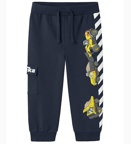 Name It Sweatpants - NmmJacinto Tonka - Navy Blazer m. Print Name It Sweatpants - NmmJacinto Tonka - Navy Blazer m. Print
