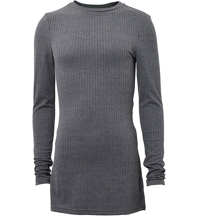Hound Rib Bluse - Grå
