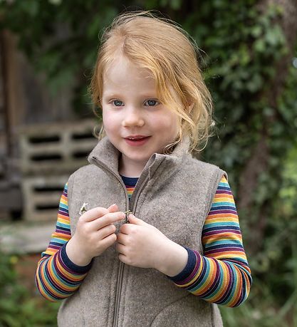 Engel Bluse - Uld/Silke - Multicolour Engel Bluse - Uld/Silke - Multicolour