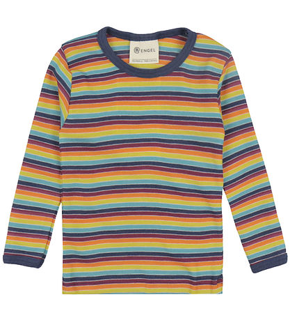 Engel Bluse - Uld/Silke - Multicolour Engel Bluse - Uld/Silke - Multicolour