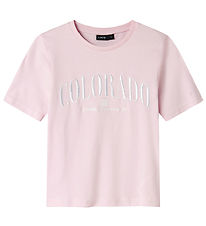 LMTD T-shirt - NlfByasi - Pink Tulle/White Parfait LMTD T-shirt - NlfByasi - Pink Tulle/White Parfait