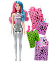 Barbie Dukke - 30 cm - Color Reveal Disco Star - Assorteret Barbie Dukke - 30 cm - Color Reveal Disco Star - Assorteret