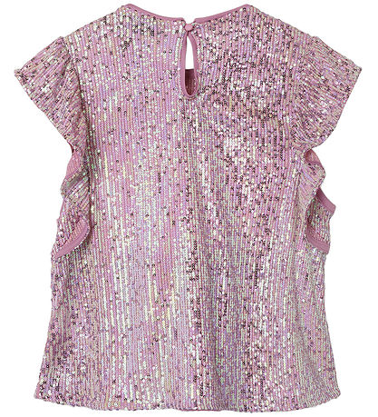 LMTD Top - NlfRink - Lilac Snow m. Pailletter