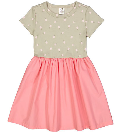 Müsli Kjole - Rib - Pineapple Swing - Soft Green/Poetry Green/Ma Müsli Kjole - Rib - Pineapple Swing - Soft Green/Poetry Green/Ma