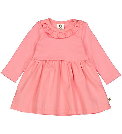 Müsli Kjole - Rib - Cozy Me - Bubblegum Müsli Kjole - Rib - Cozy Me - Bubblegum