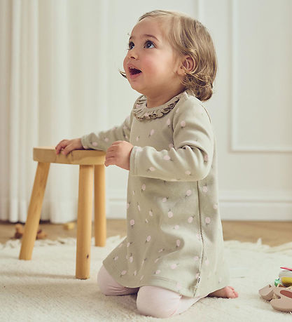 Müsli Kjole - Rib - Pineapple - Soft Green/Poetry Green/Mary Müsli Kjole - Rib - Pineapple - Soft Green/Poetry Green/Mary