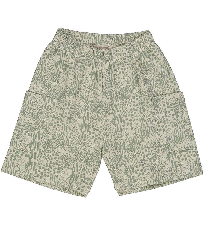 Müsli Leopard Cargo Shorts - Soft Green/Poetry Green Müsli Leopard Cargo Shorts - Soft Green/Poetry Green