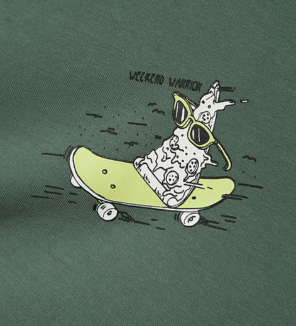 Name It Hættetrøje - NkmVugo - Dark Forest m. Print