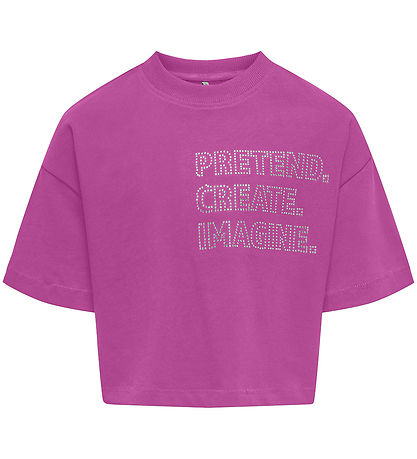 Kids Only T-shirt - KogRiri - Cattleya Orchid/Pretend Kids Only T-shirt - KogRiri - Cattleya Orchid/Pretend