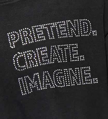 Kids Only T-shirt - KogRiri - Sort/Pretend Kids Only T-shirt - KogRiri - Sort/Pretend