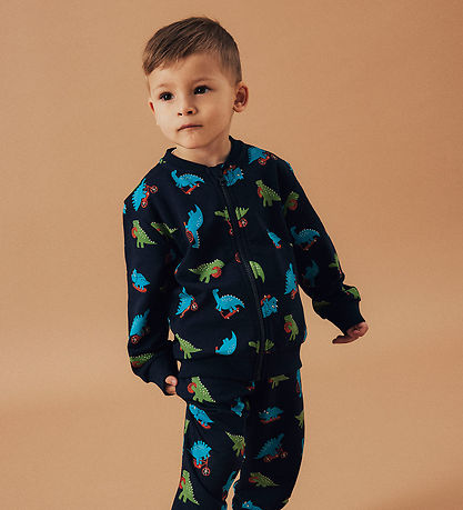 Name It Sweatpants - NmmBertillo - Dark Sapphire m. Dinoer Name It Sweatpants - NmmBertillo - Dark Sapphire m. Dinoer