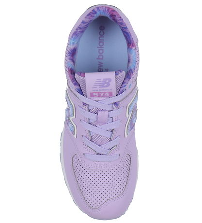 New Balance Sko - 574 - Lilac Glo/Electric Sky
