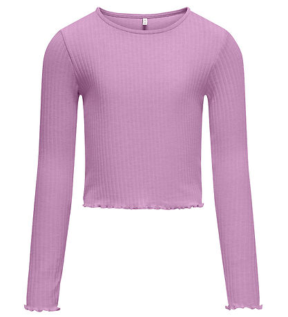 Kids Only Bluse - Noos - Rib - KogNella - African Violet