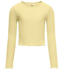 Kids Only Bluse - Noos - Rib - KogNella - Lima Bean Kids Only Bluse - Noos - Rib - KogNella - Lima Bean