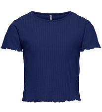 Kids Only T-shirt - Noos - Rib - KogNella - Mazarine Blue Kids Only T-shirt - Noos - Rib - KogNella - Mazarine Blue