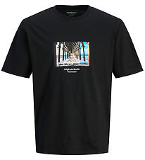 Jack & Jones T-shirt - JorVesterbro - Sort Jack & Jones T-shirt - JorVesterbro - Sort