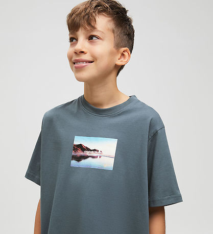 Jack & Jones T-shirt - JorVesterbro - Stormy Weather Jack & Jones T-shirt - JorVesterbro - Stormy Weather