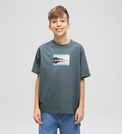 Jack & Jones T-shirt - JorVesterbro - Stormy Weather Jack & Jones T-shirt - JorVesterbro - Stormy Weather