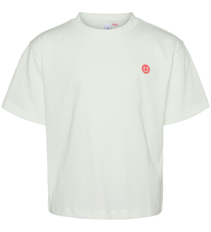 Vero Moda Girl T-shirt - VmHarper - Snow White/SMILEY