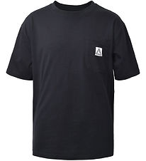 Hound T-shirt - Sort m. Lomme Hound T-shirt - Sort m. Lomme