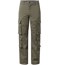 Hound Bukser - Støvet Armygrøn Hound Bukser - Støvet Armygrøn