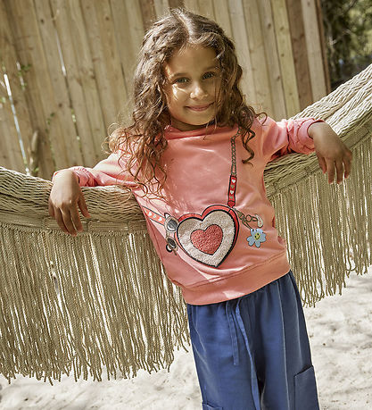 Minymo Sweatshirt - Strawberry Ice m. Print Minymo Sweatshirt - Strawberry Ice m. Print